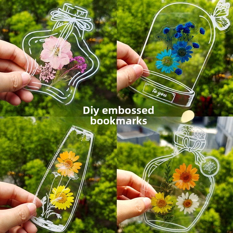 20 Piece Bookmarks Kids Creati - Dried Flower Bookmark บทวิจารณ์และราคา