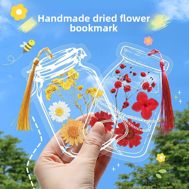20 Piece Bookmarks Kids Creati - Dried Flower Bookmark บทวิจารณ์และราคา