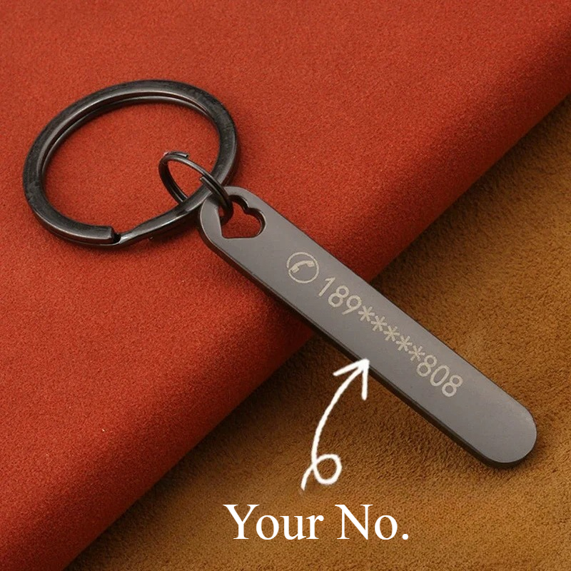 Custom Keychain with Free Engr - Initial Ring Custom บทวิจารณ์และราคา