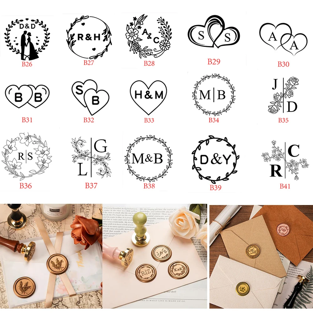 Custom Wax Seal Stamp Kit Doub - Wax Seal Letter Kit บทวิจารณ์และราคา