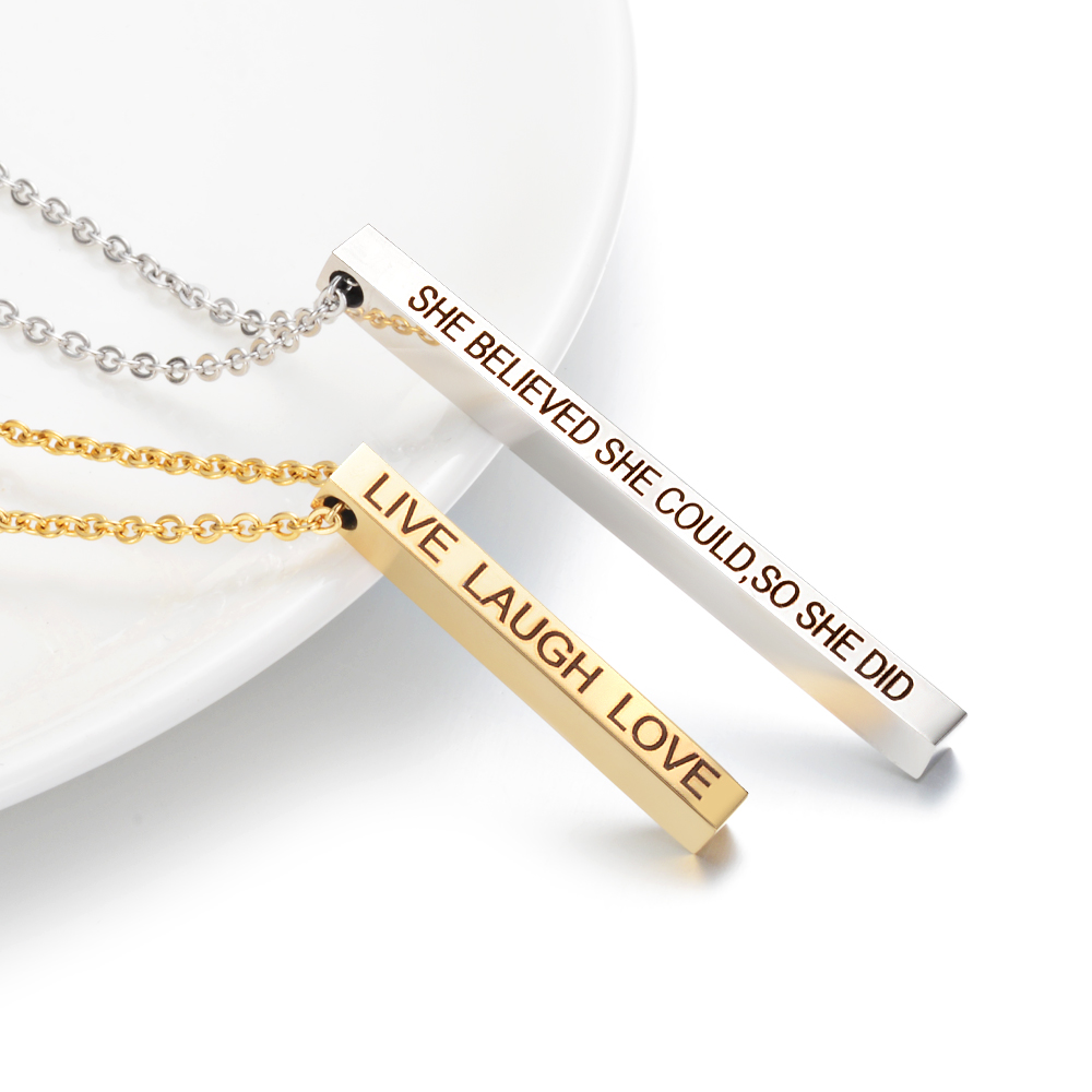 Customized Personalized French - Name Necklace Custom บทวิจารณ์และราคา