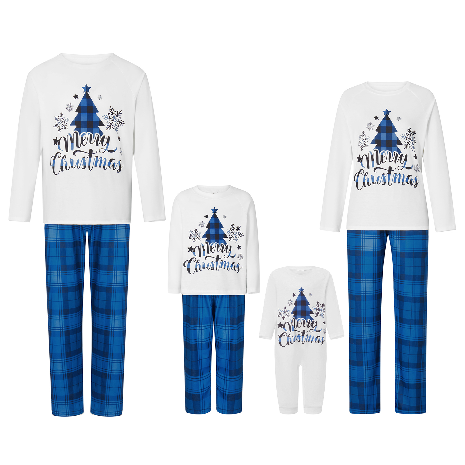 Family Matching Christmas Paja - Family Tree Print บทวิจารณ์และราคา