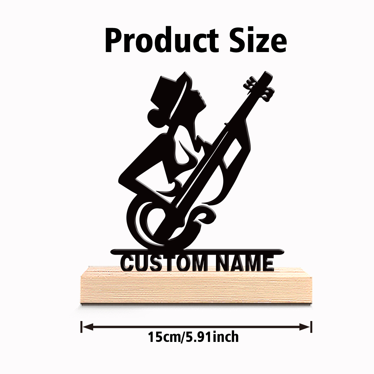 1pc Personalized Custom Perfor - Engraved Wood Frame บทวิจารณ์และราคา