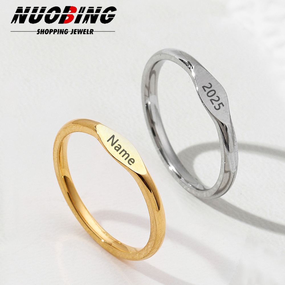 Personalized customized name r - Initial Ring Custom บทวิจารณ์และราคา