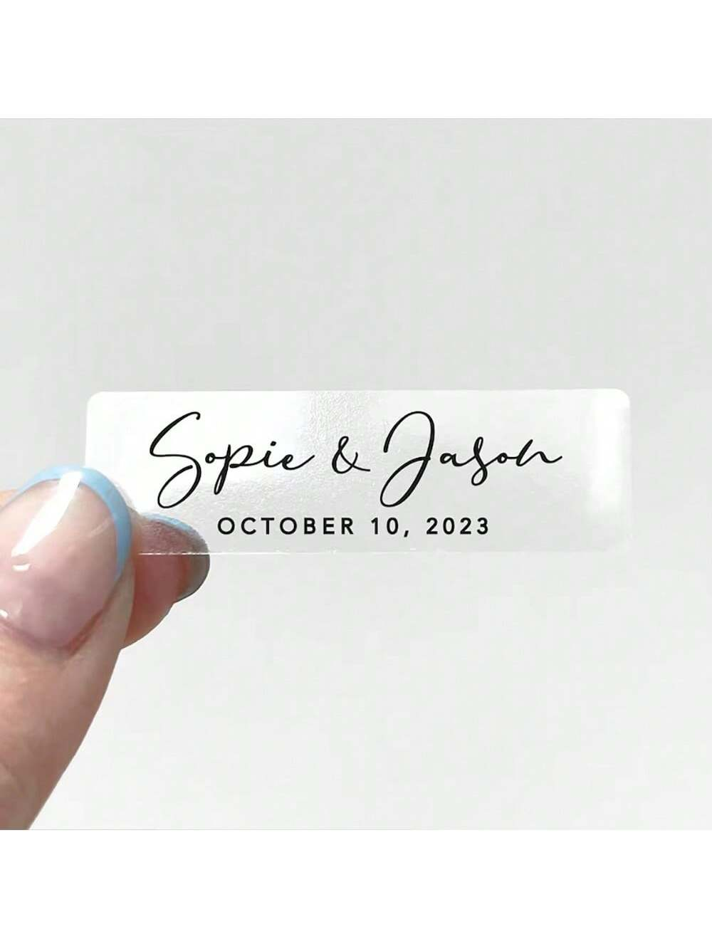 Custom Aluminum Foil Transpare - Personalised Candle Label บทวิจารณ์และราคา