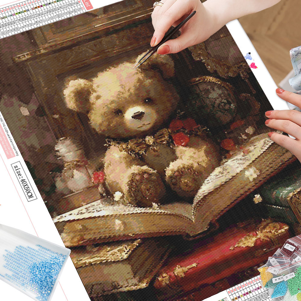 Frameless, Cartoon Diamond Pai - Photo Mosaic Print บทวิจารณ์และราคา