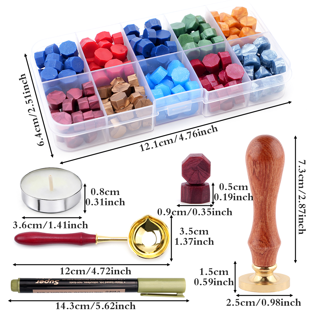 Alphabet Wax Seal Stamp Set -  - Wax Seal Letter Kit บทวิจารณ์และราคา