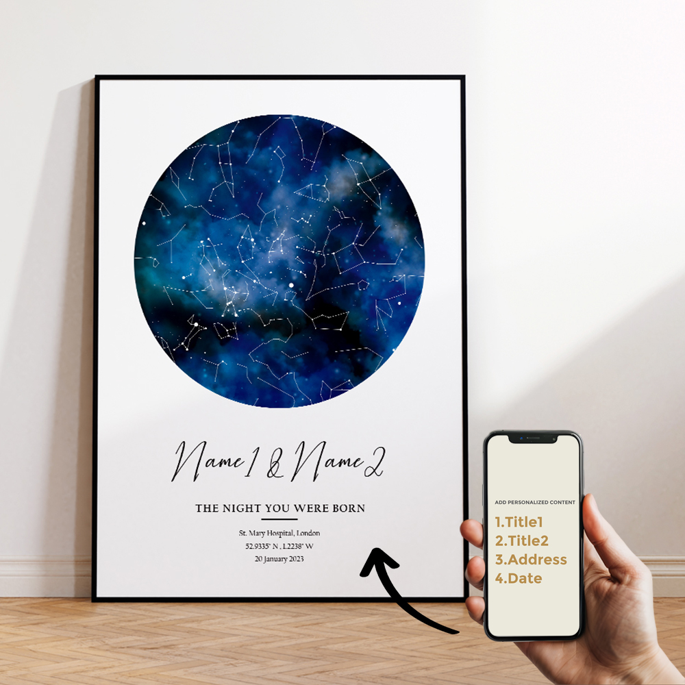 Modern Custom Personalized Nig - Custom Map Poster บทวิจารณ์และราคา