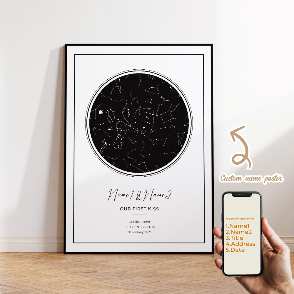 Modern Custom Personalized Nig - Custom Map Poster บทวิจารณ์และราคา