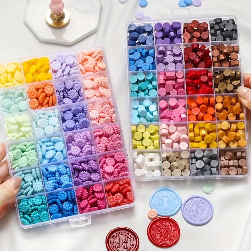 600Pcs Box Sealing Wax Beads,  - Wax Seal Letter Kit บทวิจารณ์และราคา