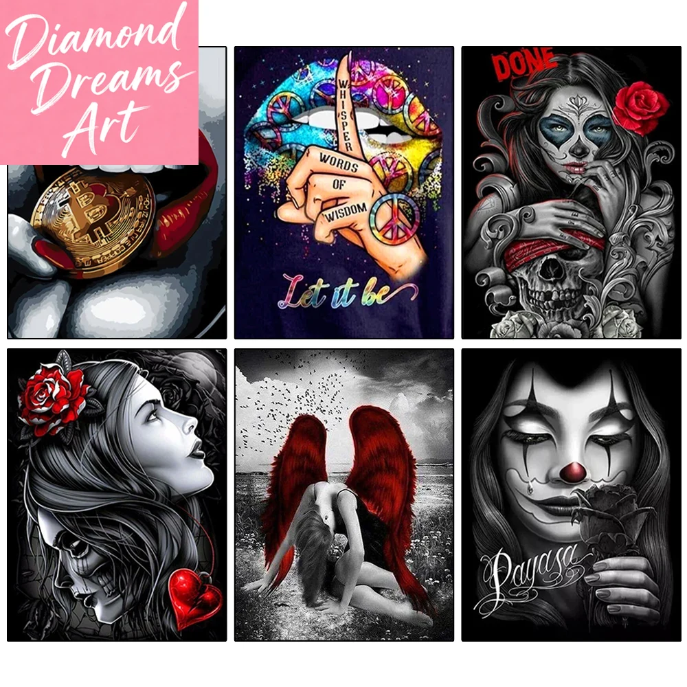 Frameless,5D DIY Square/Round  - Photo Mosaic Print บทวิจารณ์และราคา