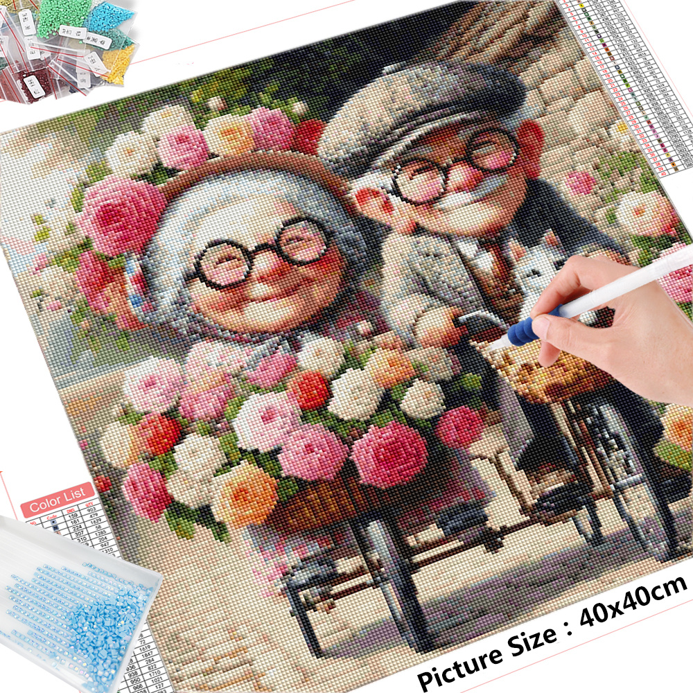 Frameless, Diamond Embroidery  - Photo Mosaic Print บทวิจารณ์และราคา
