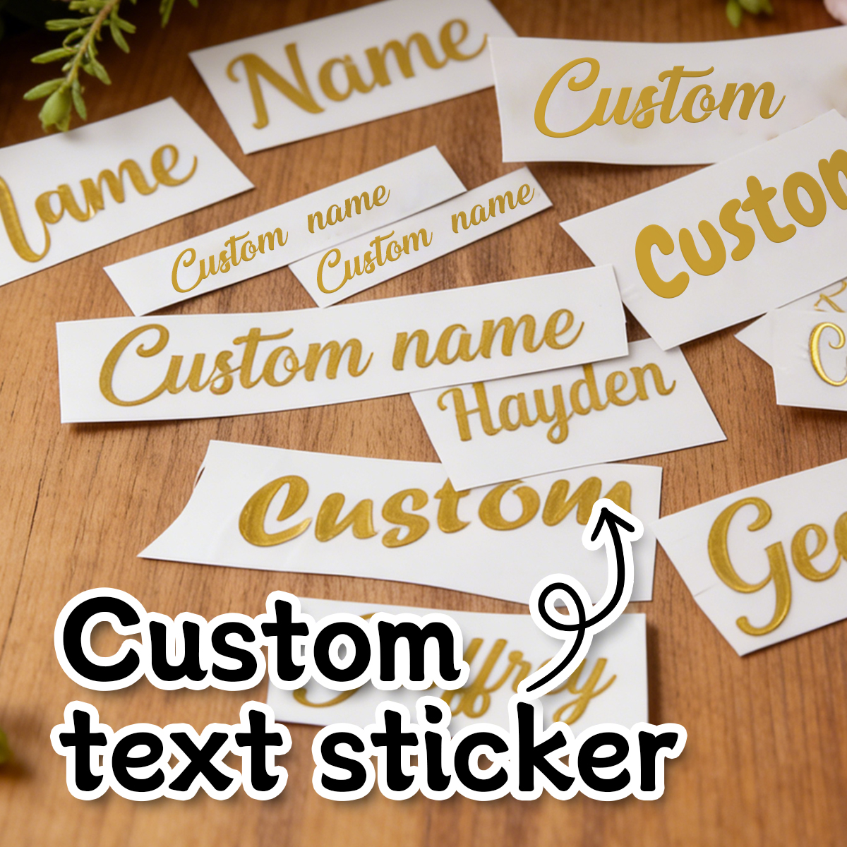 Custom name stickers, custom g - Personalised Candle Label บทวิจารณ์และราคา
