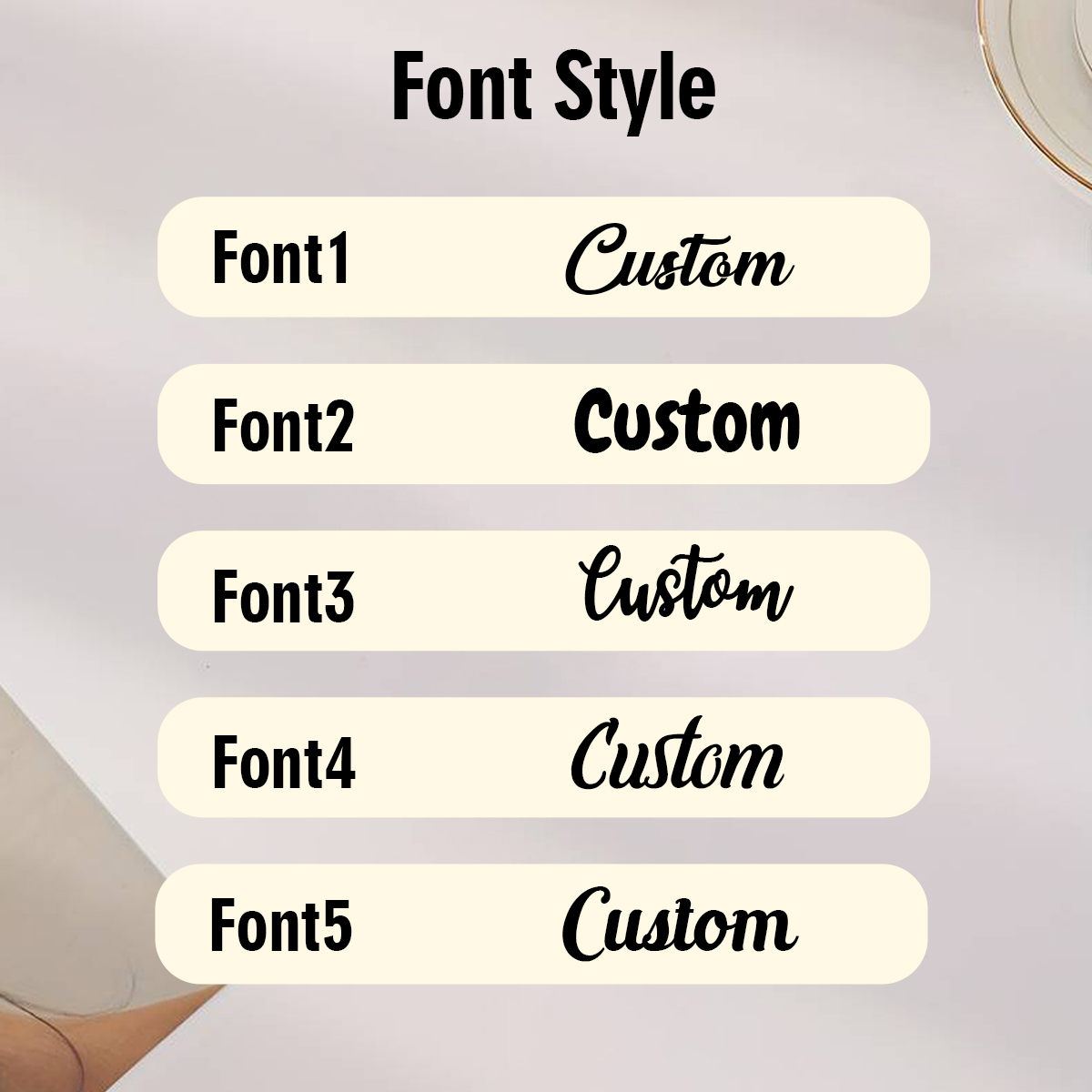Custom name stickers, custom g - Personalised Candle Label บทวิจารณ์และราคา
