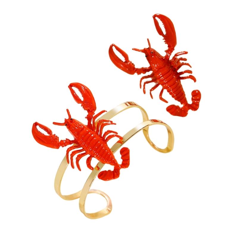 39BB Eye Catching Red Lobster  - Coordinates Bracelet บทวิจารณ์และราคา