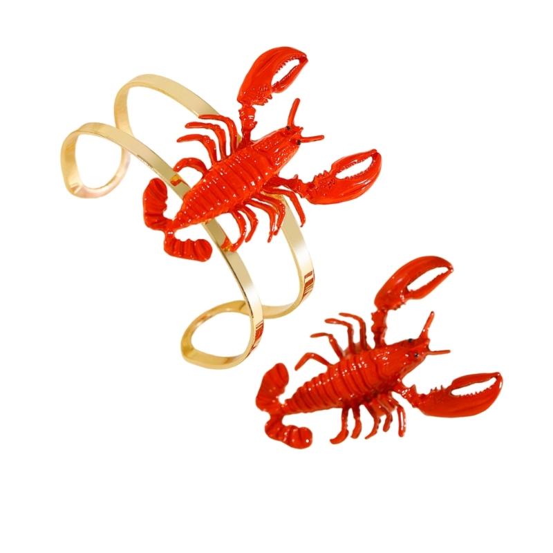 39BB Eye Catching Red Lobster  - Coordinates Bracelet บทวิจารณ์และราคา