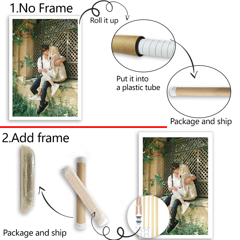 1 customized photo canvas, opt - Engraved Wood Frame บทวิจารณ์และราคา