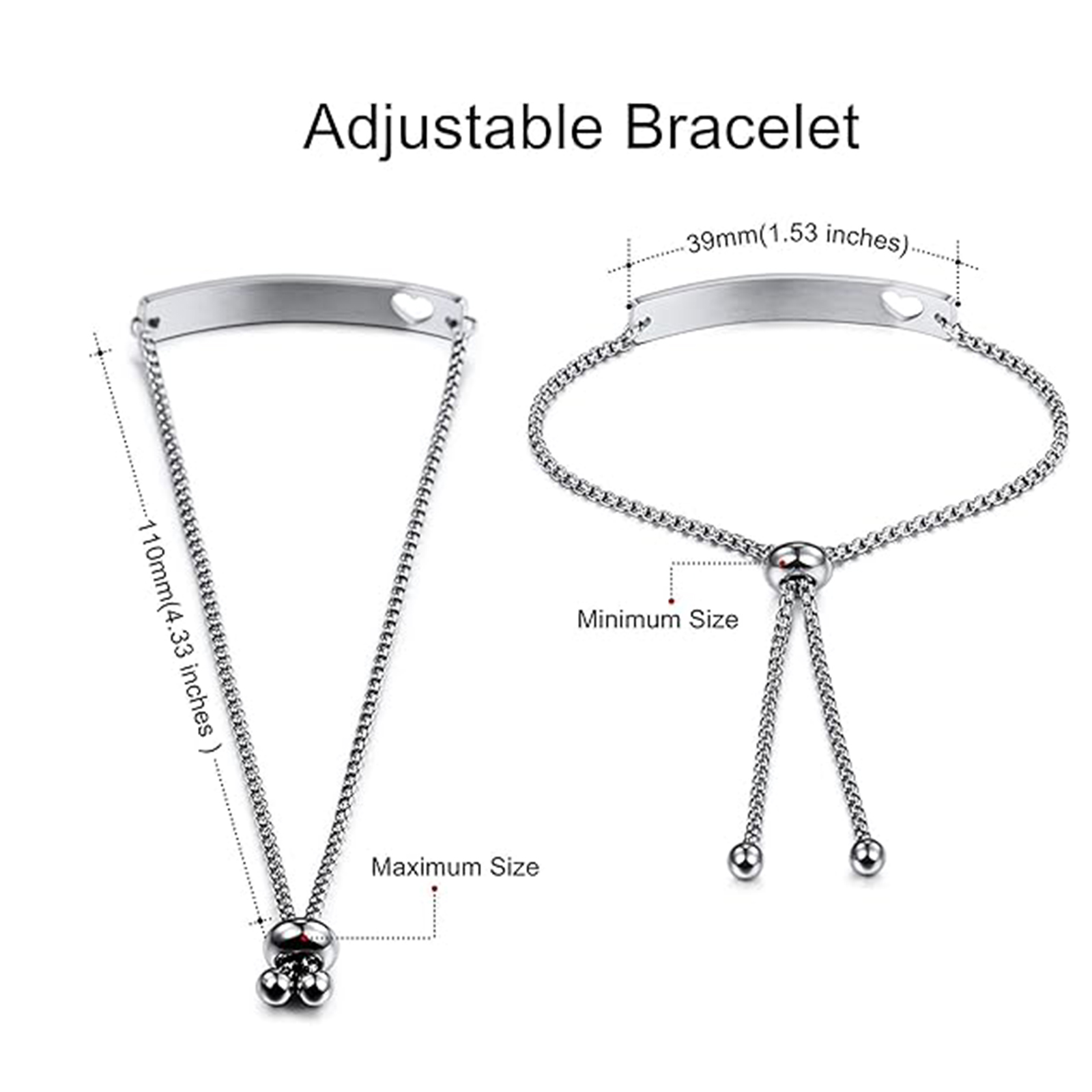 Personalized Engraved Bar Brac - Coordinates Bracelet บทวิจารณ์และราคา