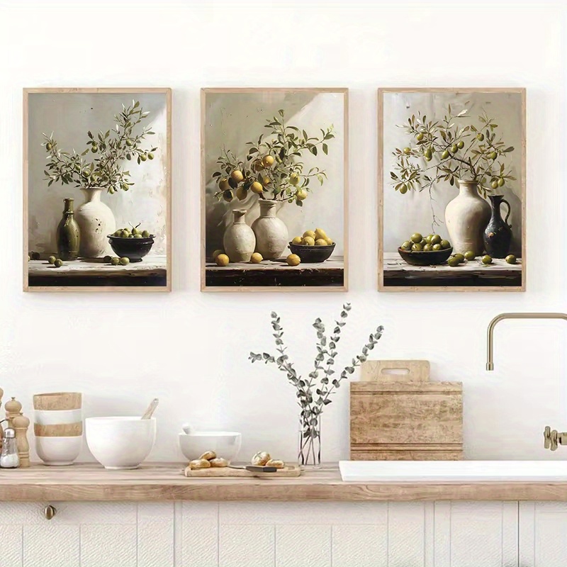 1pc frameless 1pc  Retro Still - Family Tree Print บทวิจารณ์และราคา